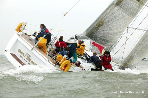Red Funnel Easter Challenge - Simply the Best © Hamo Thornycroft http://www.yacht-photos.co.uk